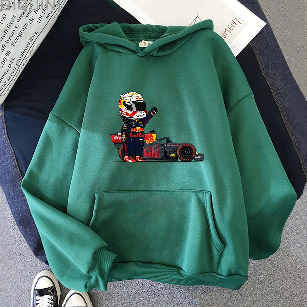 Cartoon Max Verstappen Hoodie
