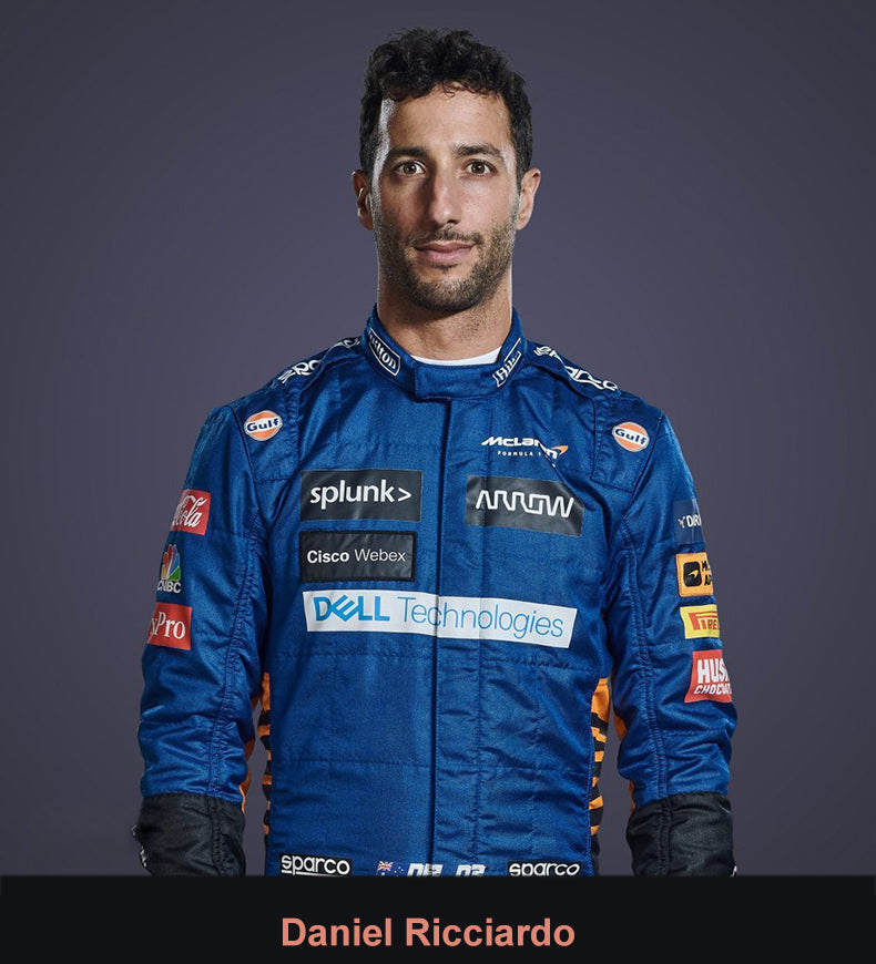 Premium Bburago 1:43 McLaren F1 Team MCL36 2022 #4 Lando Norris #3 Daniel Ricciardo