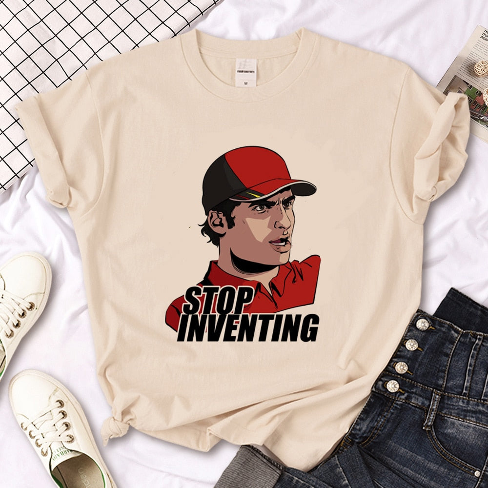 Carlos Sainz Cartoon T-Shirt