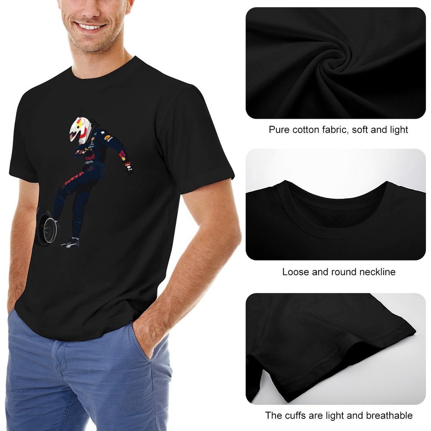 T-Shirt Verstappen Baku 2021 Tire Kick