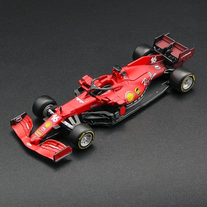 Bburago 1:43 Ferrari SF21 2021 #55 C. Sains #16 C. Leclerc