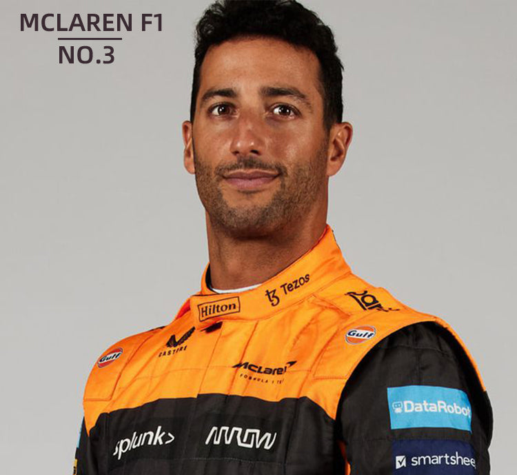 Bburago 1:43 2022 #4 Lando Norris McLaren F1 Team MCL36 #3 Daniel Ricciardo
