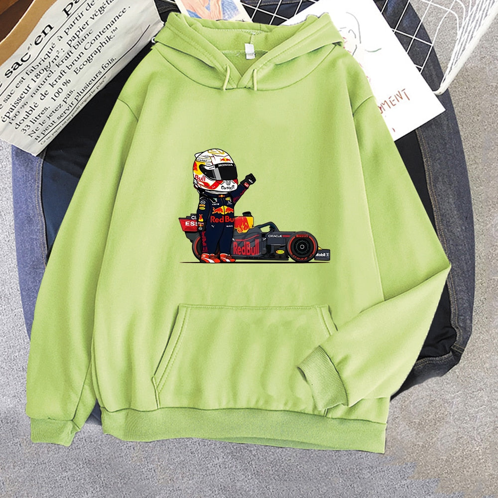 Cartoon Max Verstappen Hoodie