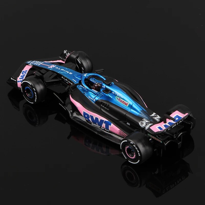 Premium Bburago 1:43 F1 2023 BWT Alpine A523 F1 Team #10 Gasly #31 Ocon