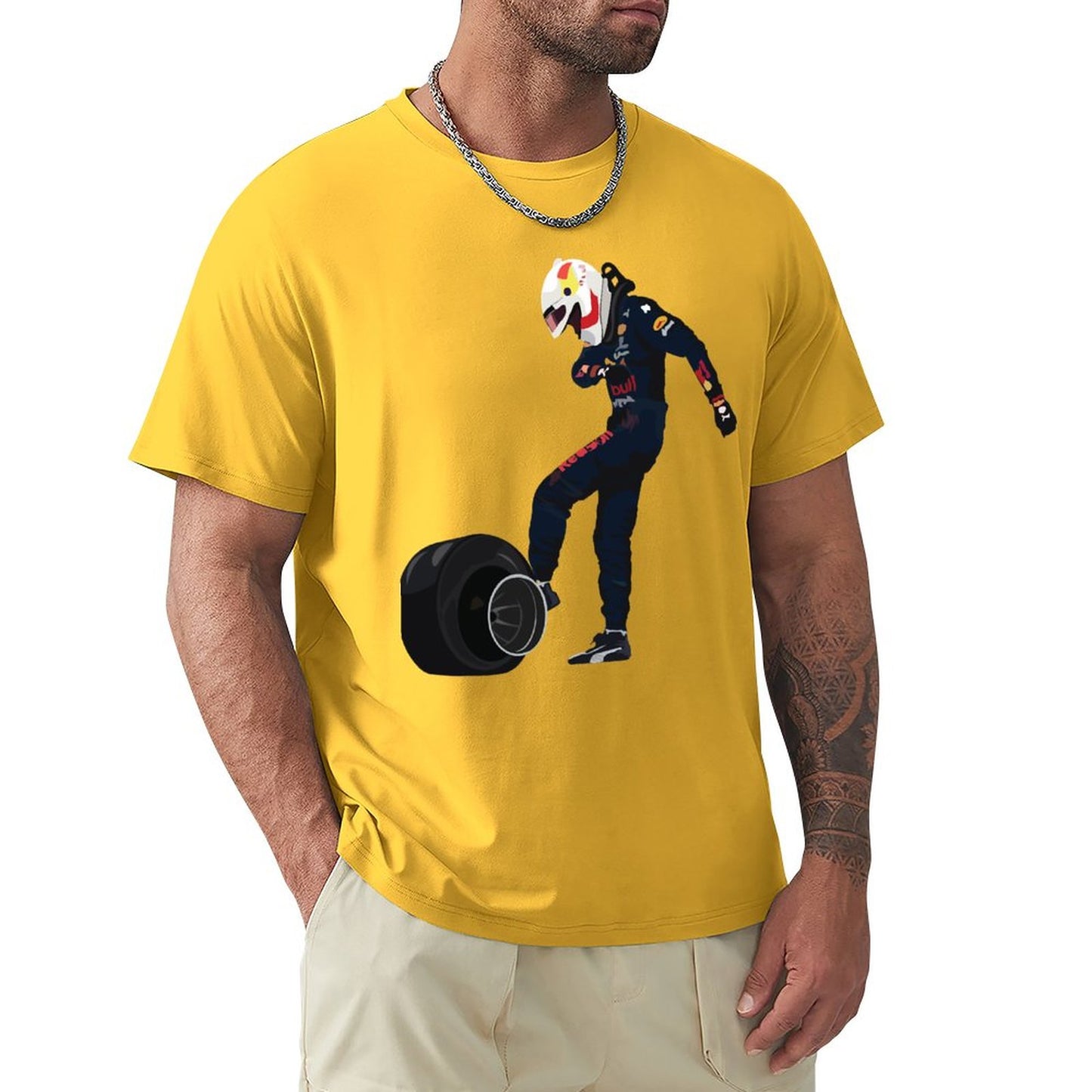 T-Shirt Verstappen Baku 2021 Tire Kick