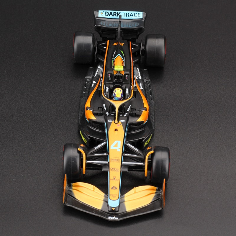 Premium Bburago 1:43 McLaren F1 Team MCL36 2022 #4 Lando Norris #3 Daniel Ricciardo