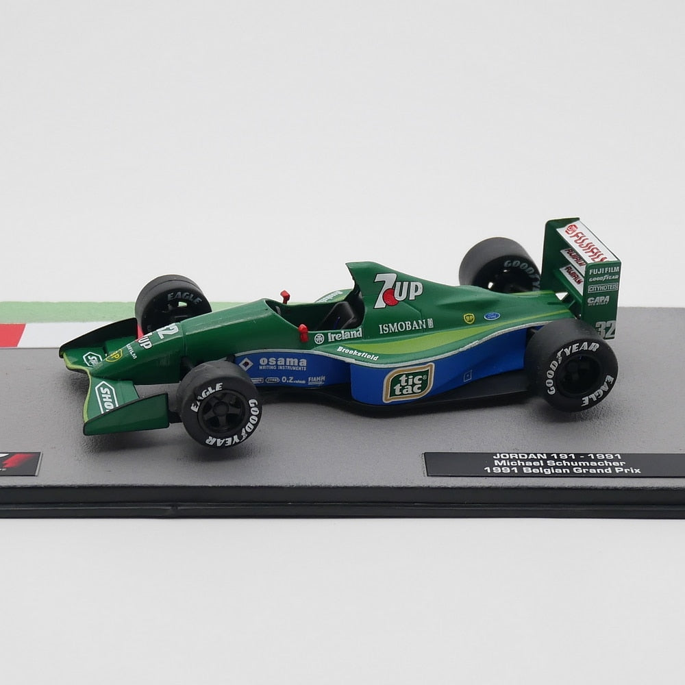 Ixo, 1:43 Jordan 1991 Michael Schumacher Belgian Grand Prix