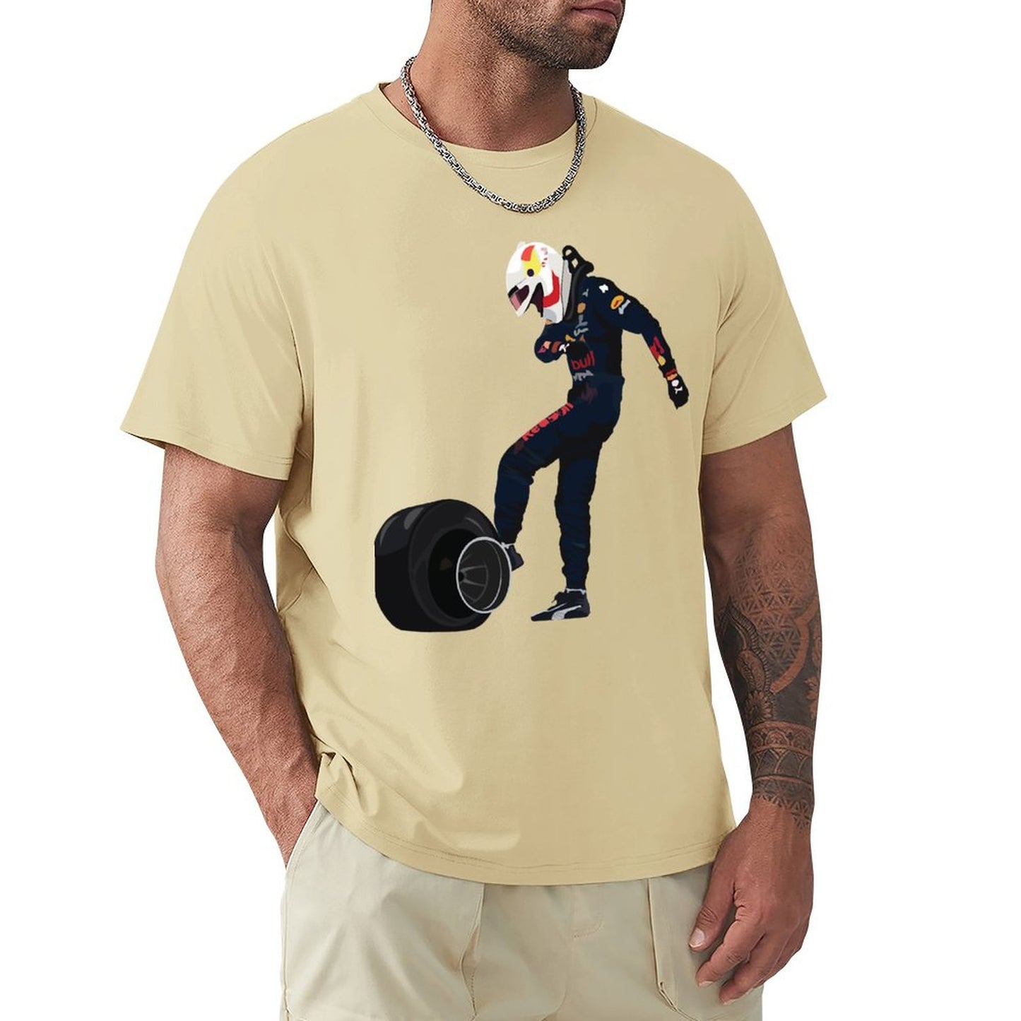 T-Shirt Verstappen Baku 2021 Tire Kick