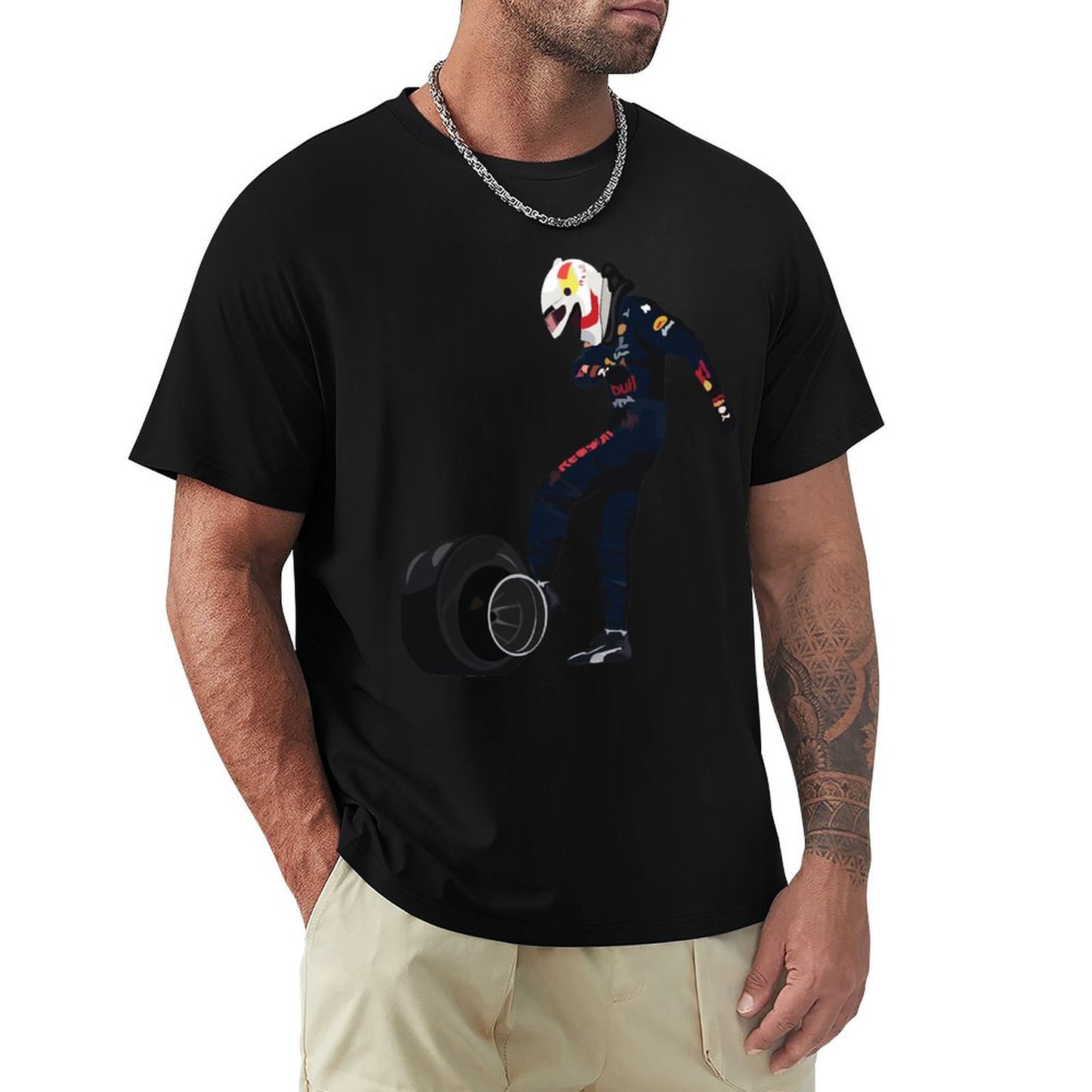 T-Shirt Verstappen Baku 2021 Tire Kick