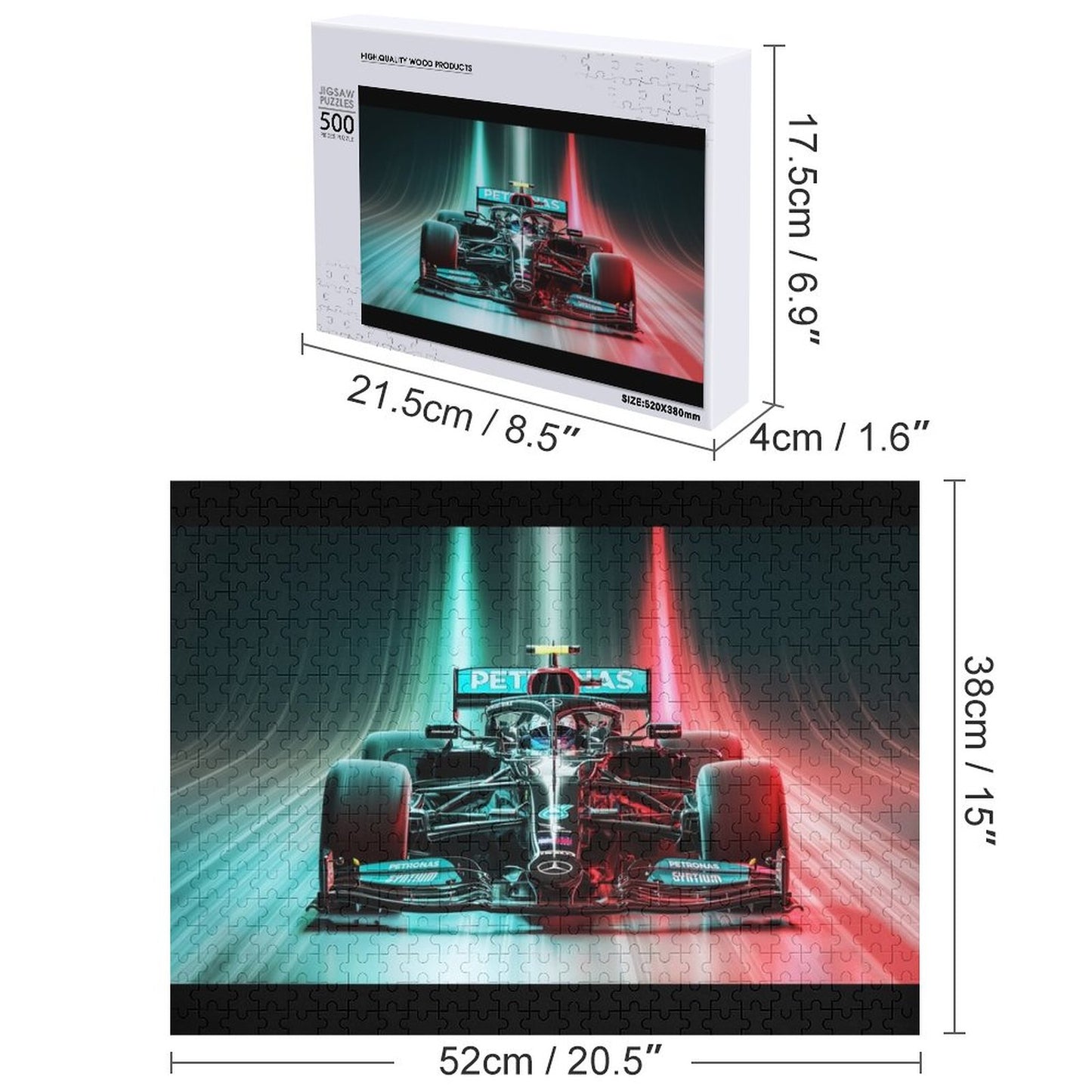 Puzzle F1 2021 Mercedes W12