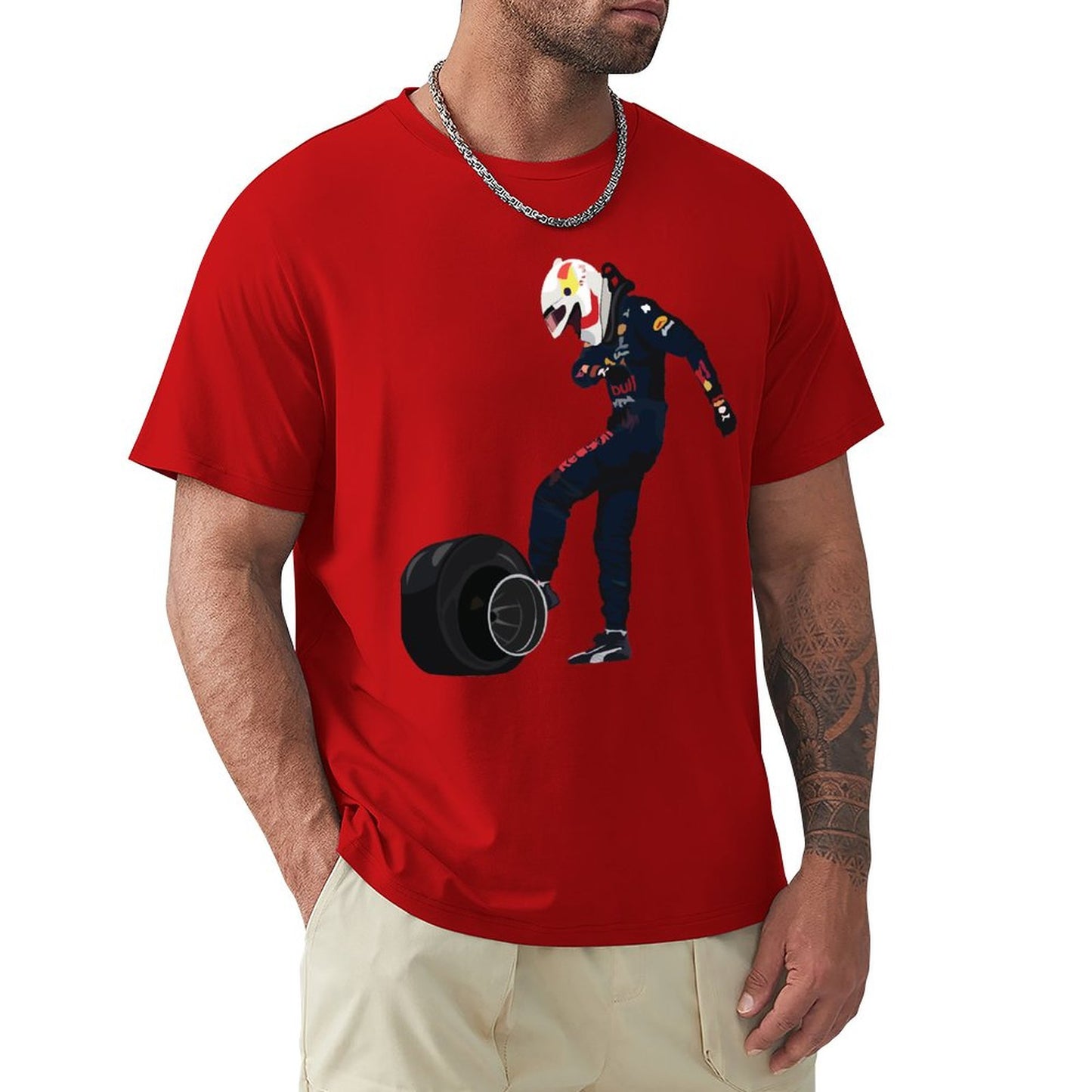 T-Shirt Verstappen Baku 2021 Tire Kick