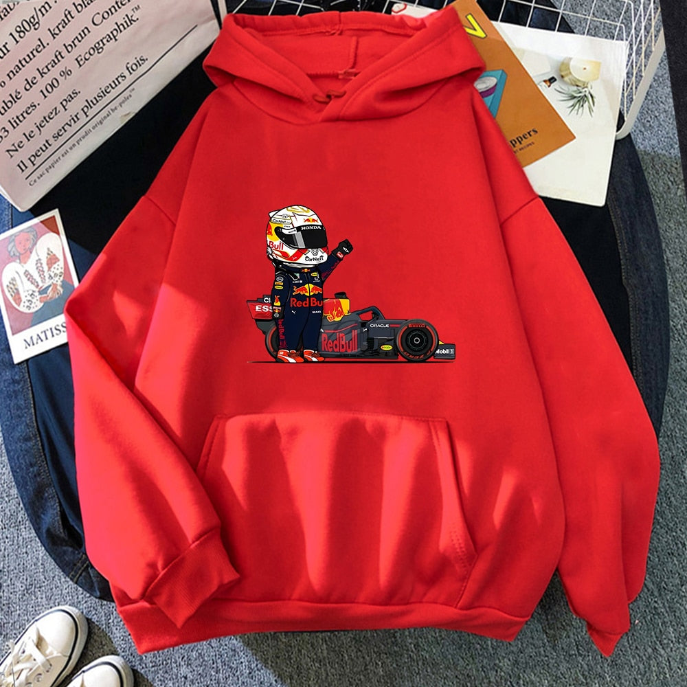 Cartoon Max Verstappen Hoodie