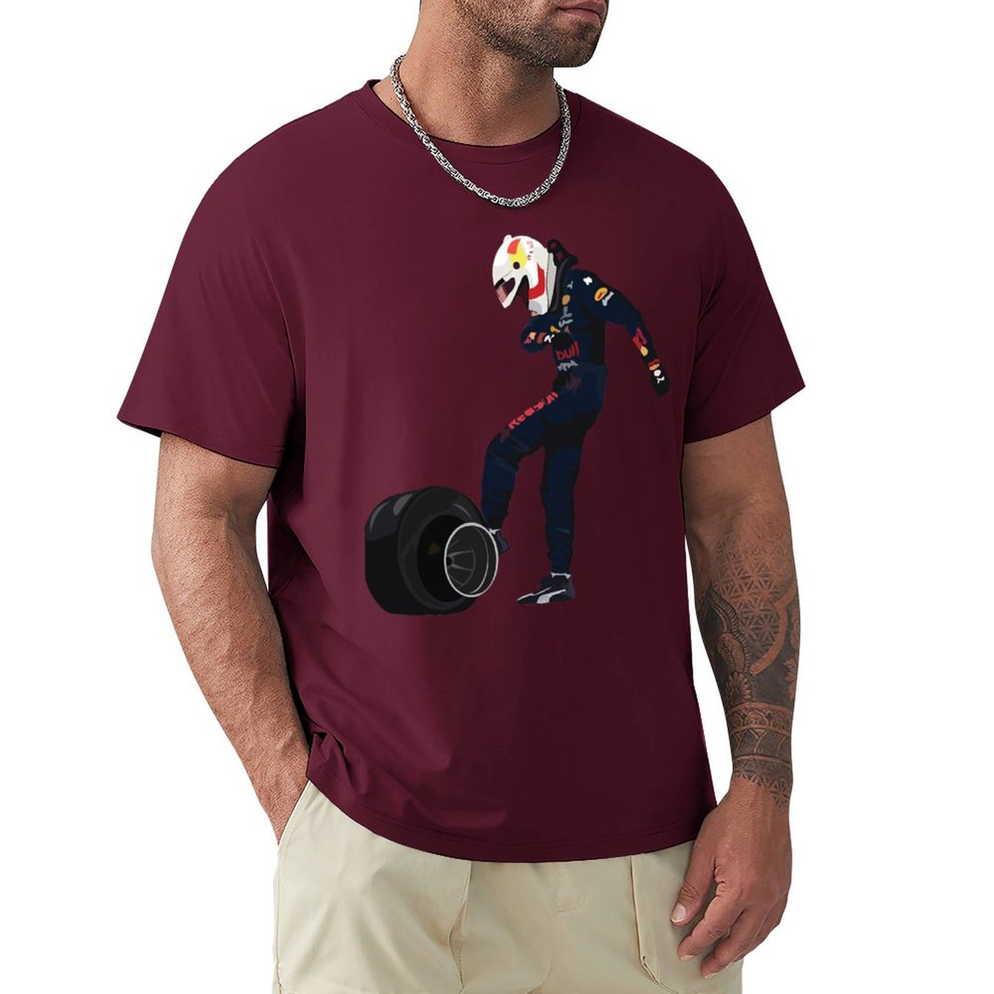 T-Shirt Verstappen Baku 2021 Tire Kick