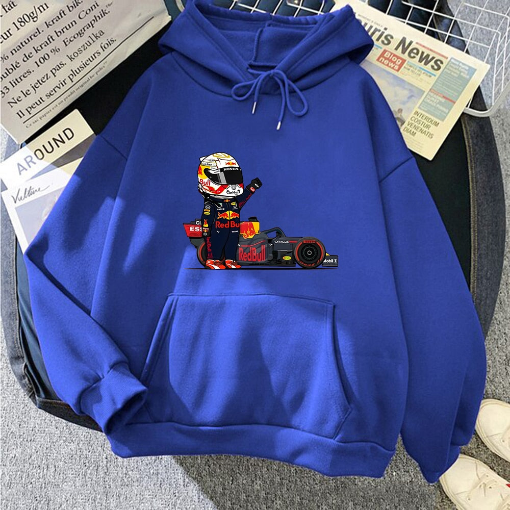 Cartoon Max Verstappen Hoodie