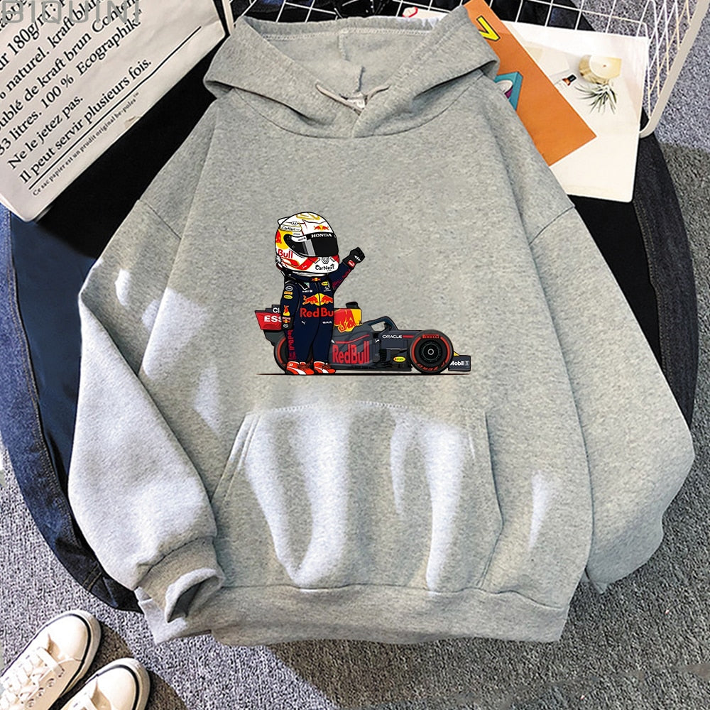 Cartoon Max Verstappen Hoodie