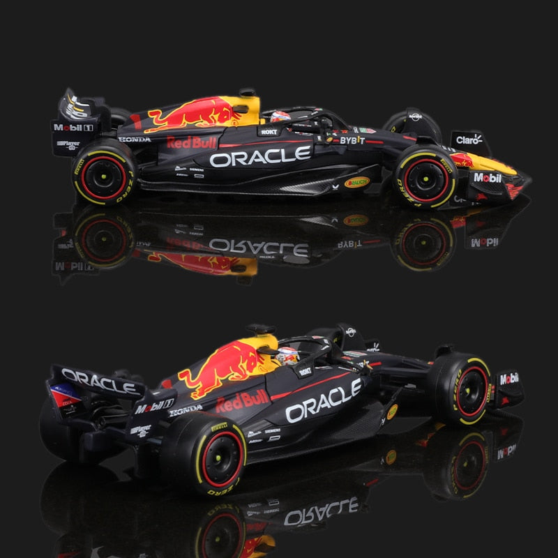 Premium Bburago 1:43 2023 Red Bull Racing Team RB19 #1 Verstappen #11Perez