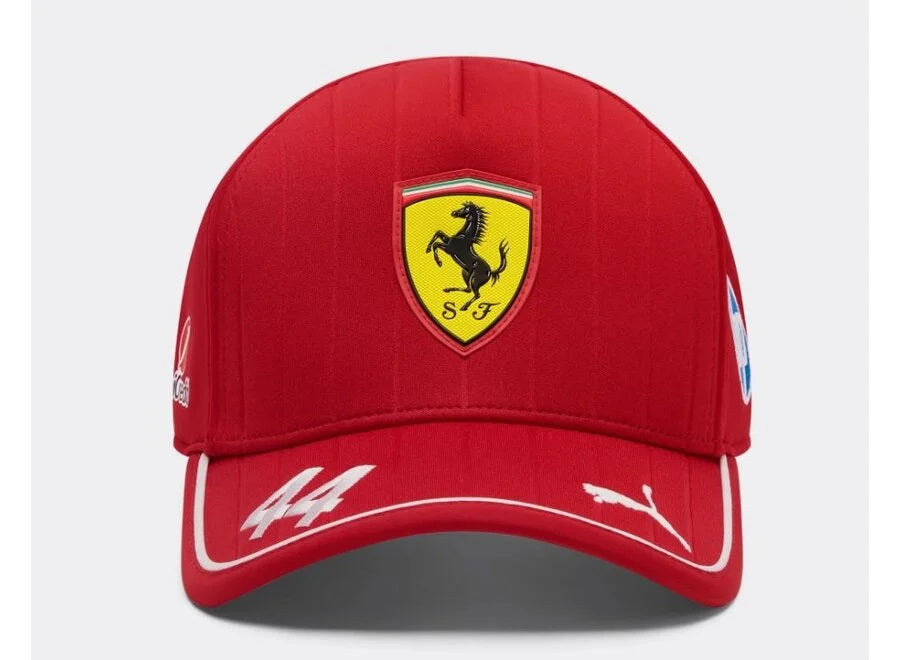 Boné Scuderia Ferrari 2025 Réplica - Hamilton/Leclerc