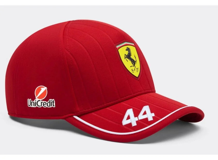 Boné Scuderia Ferrari 2025 Réplica - Hamilton/Leclerc