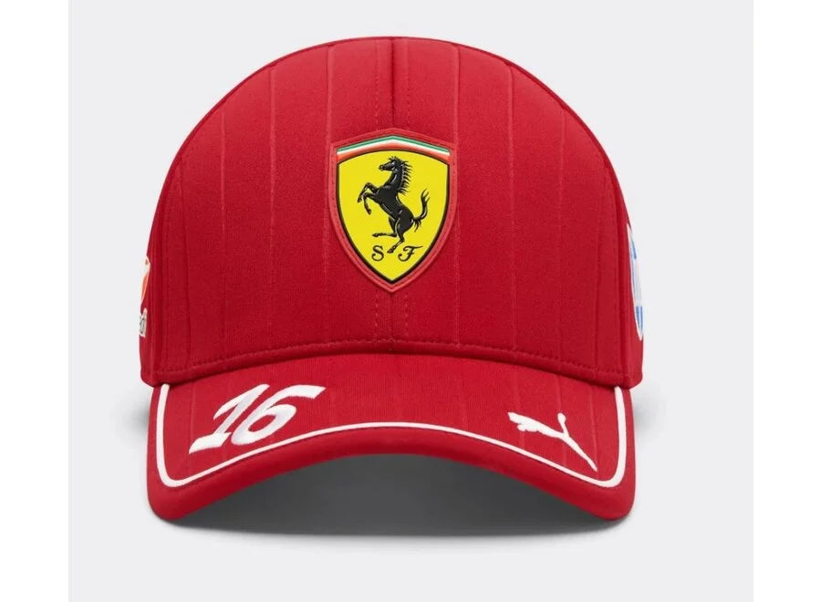 Boné Scuderia Ferrari 2025 Réplica - Hamilton/Leclerc