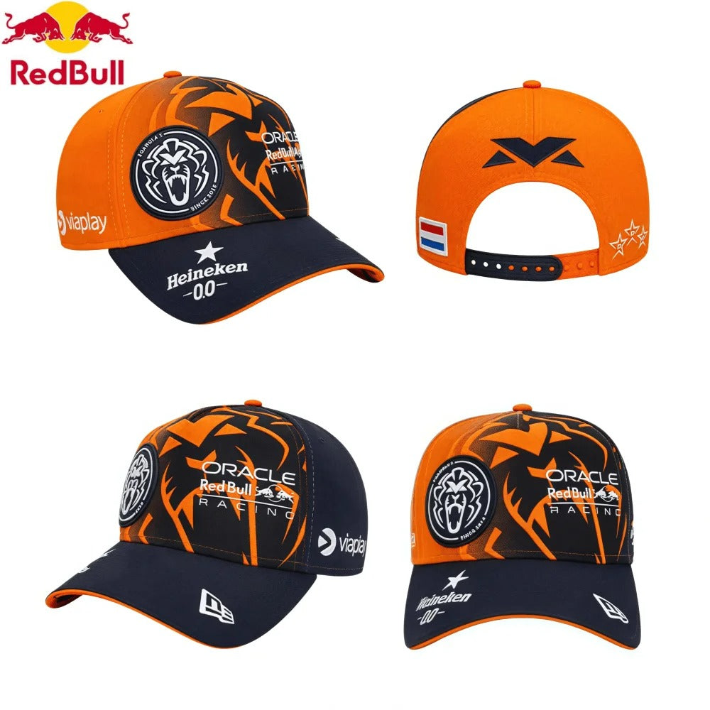 Orange Lion Driver Cap 2024 Cap - Max Verstappen Replica