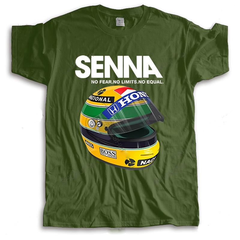 Ayrton Senna Helmet T-shirt