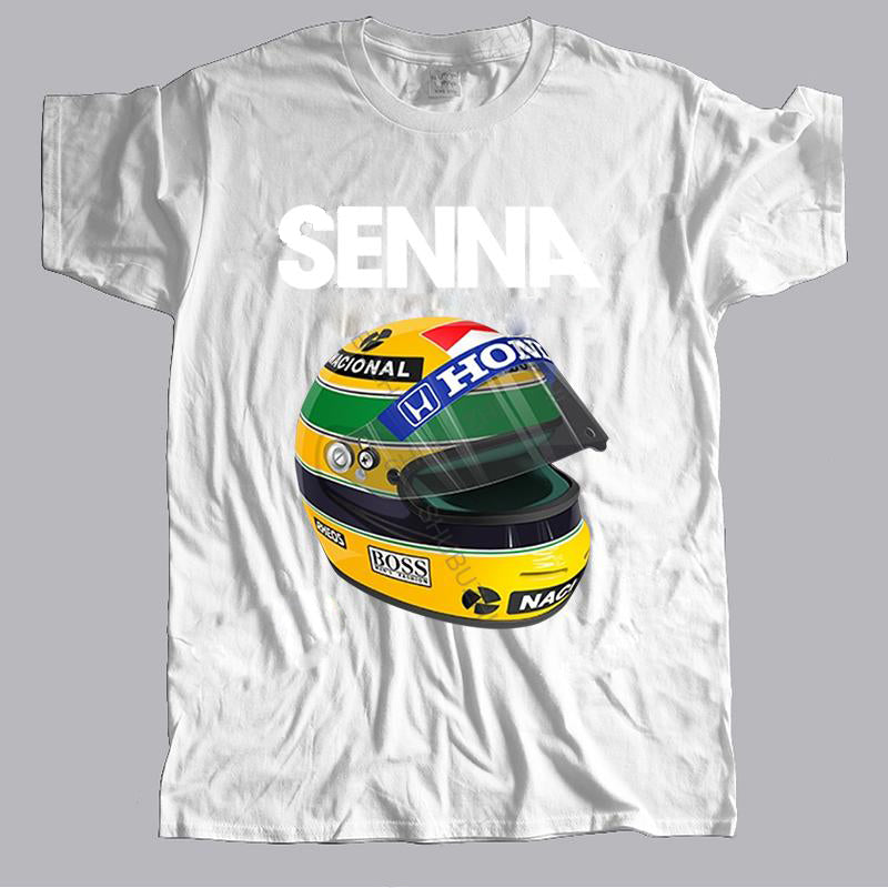 Ayrton Senna Helmet T-shirt