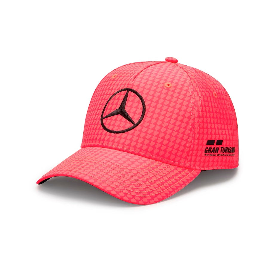 Boné Mercedes AMG Petronas F1 2023 Lewis Hamilton Replica - Pink