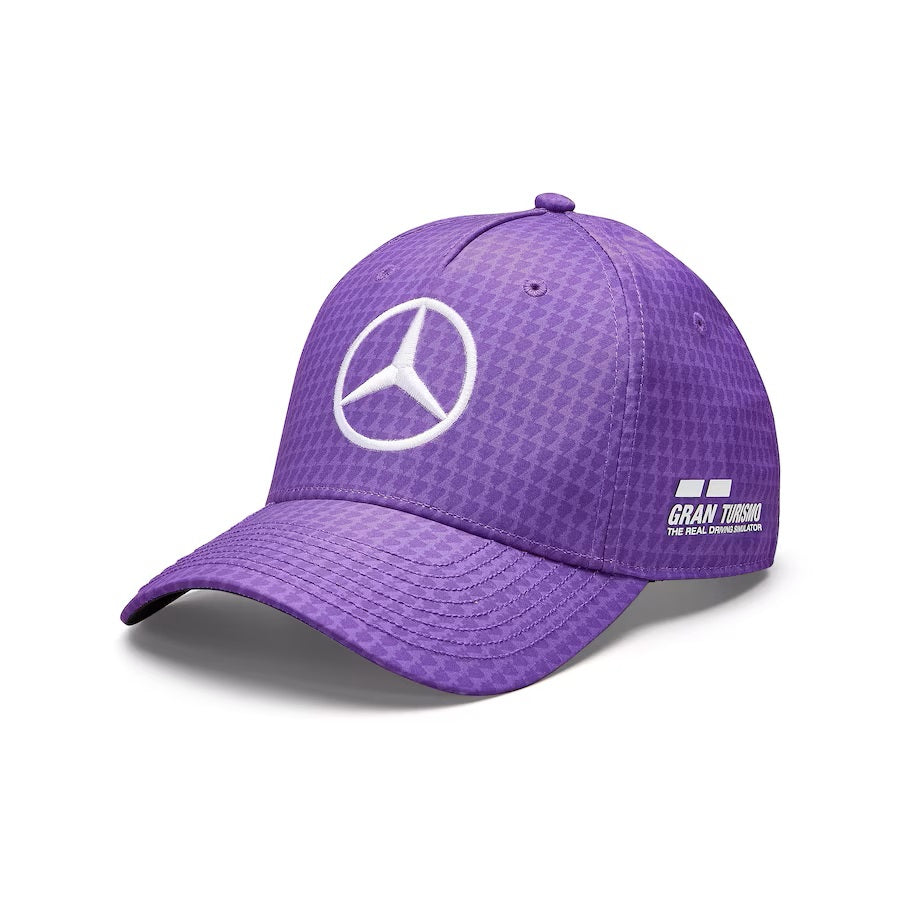 Mercedes AMG Petronas F1 2023 Lewis Hamilton Replica Cap - Purple