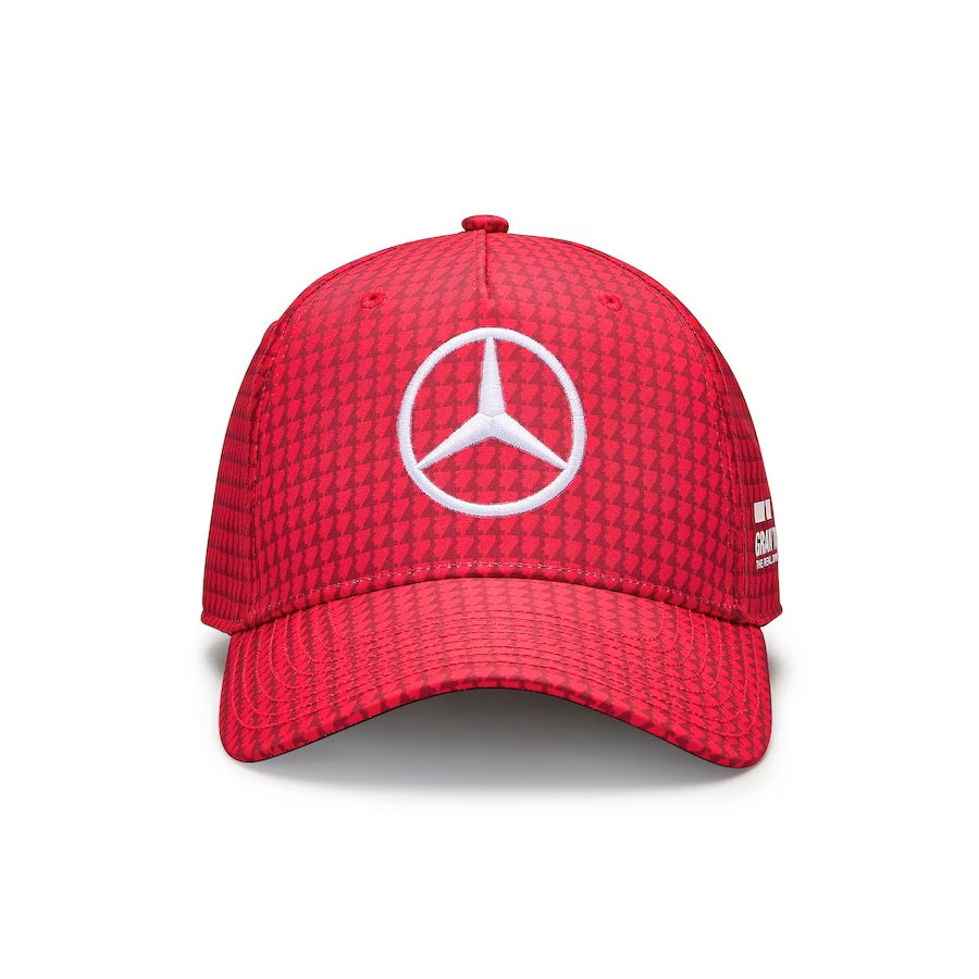 Boné Mercedes AMG Petronas F1 2023 Lewis Hamilton Replica - Red
