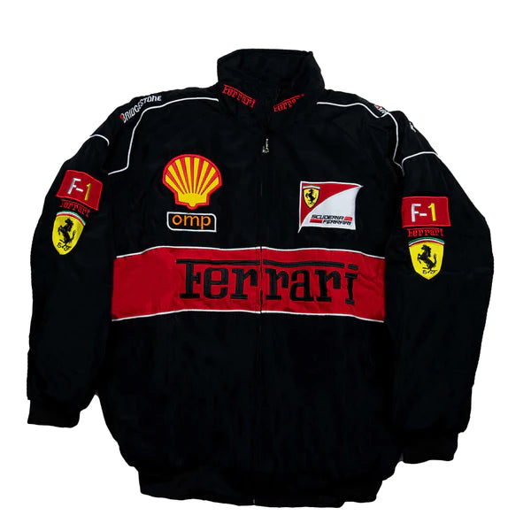 Vintage Ferrari Racing F1 Jacket – F1 Car Cave