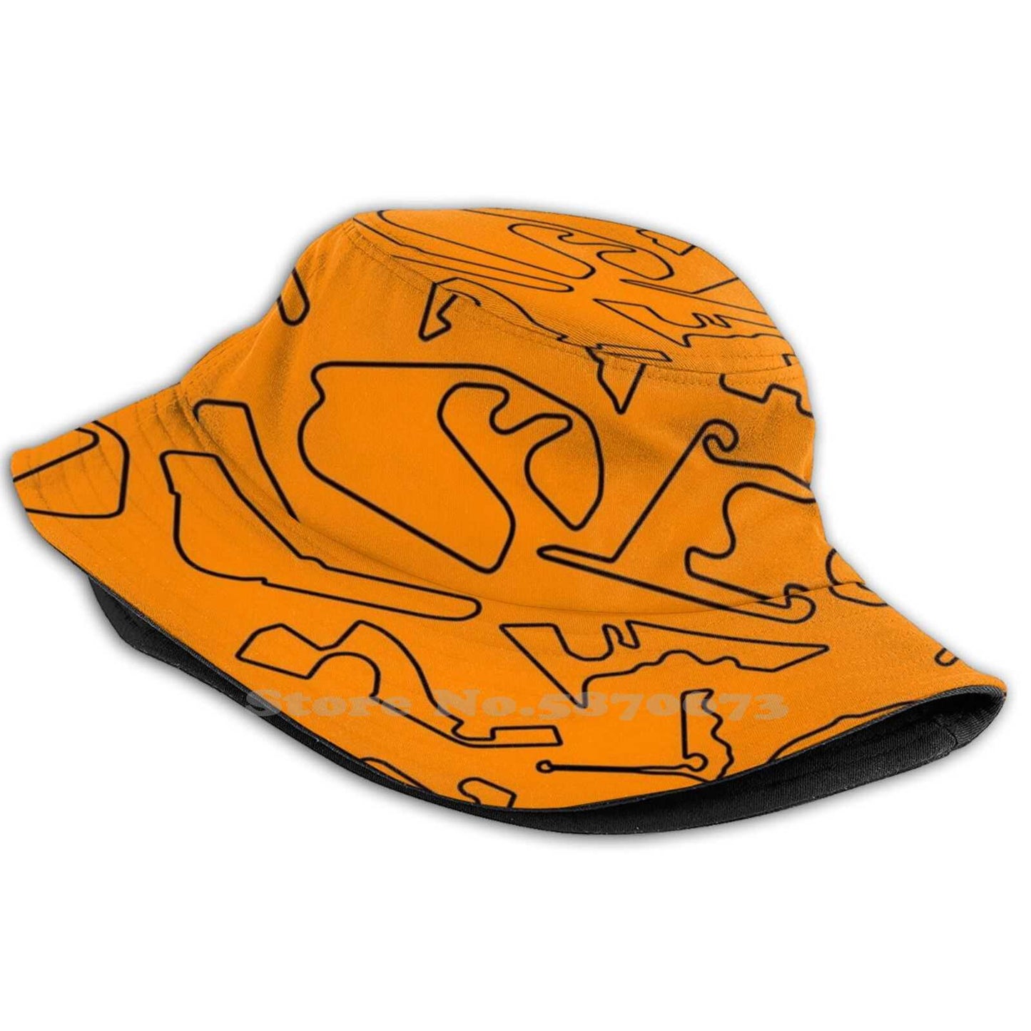 Bucket Hat F1 Circuits Outline