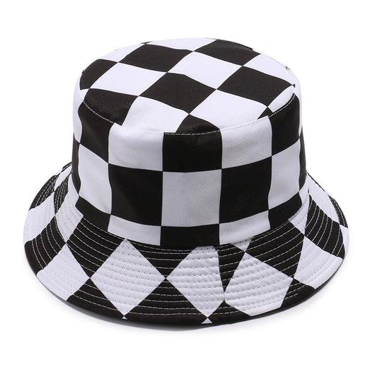 Bucket Hat Checkered Flag