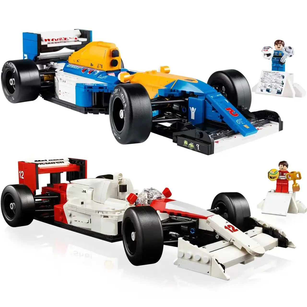 Tecnich Formula One Collection – MP4/4 &amp; FW12 Building Blocks | MOC ICONS Series