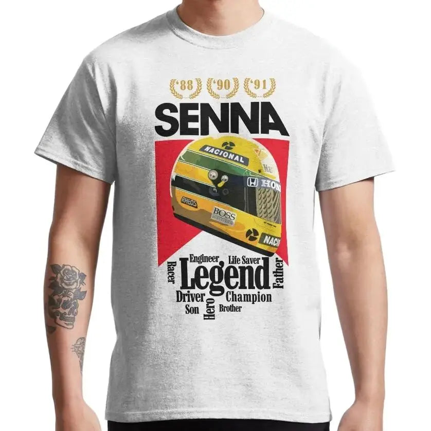 Ayrton Senna The Legend T-Shirt