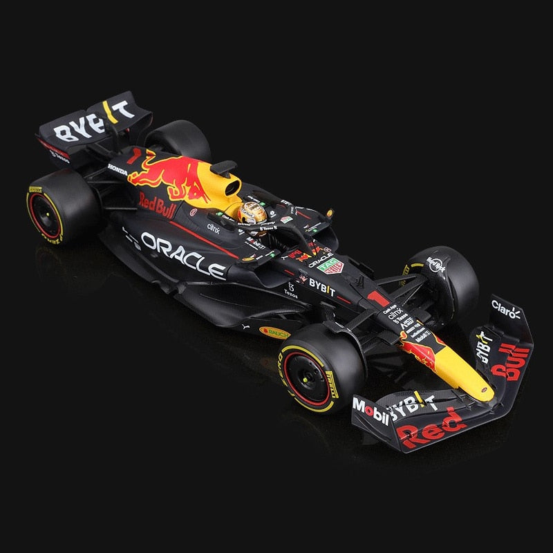 Premium Bburago 1:24 2022 F1 Winner Oracle Red Bull RB18 Racing Abu Dh ...