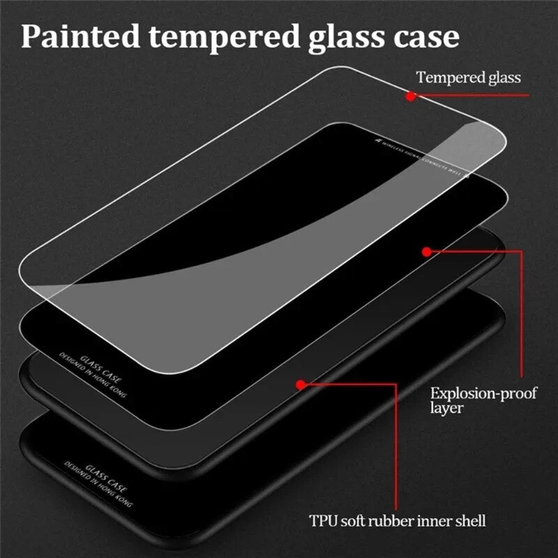 Iphone Case Papaya Color Lando Norris Logo - Tempered Glass