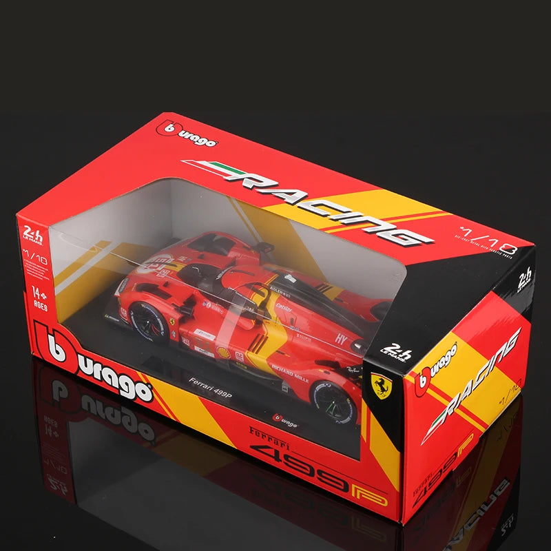 Bburago 1:18 Ferrari 499P 2023  Hypercar #50  #51 24h LE MANS