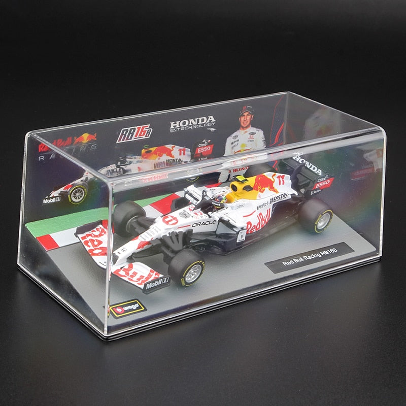 Premium Bburago 1:43 2021 F1 Red Bull Racing RB16B 33# Verstappen 11# Perez Special Paint