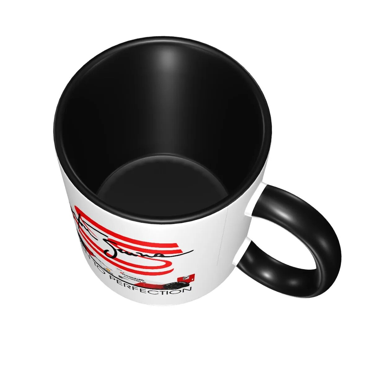 Ayrton Senna logo mug - Drive to Perfection