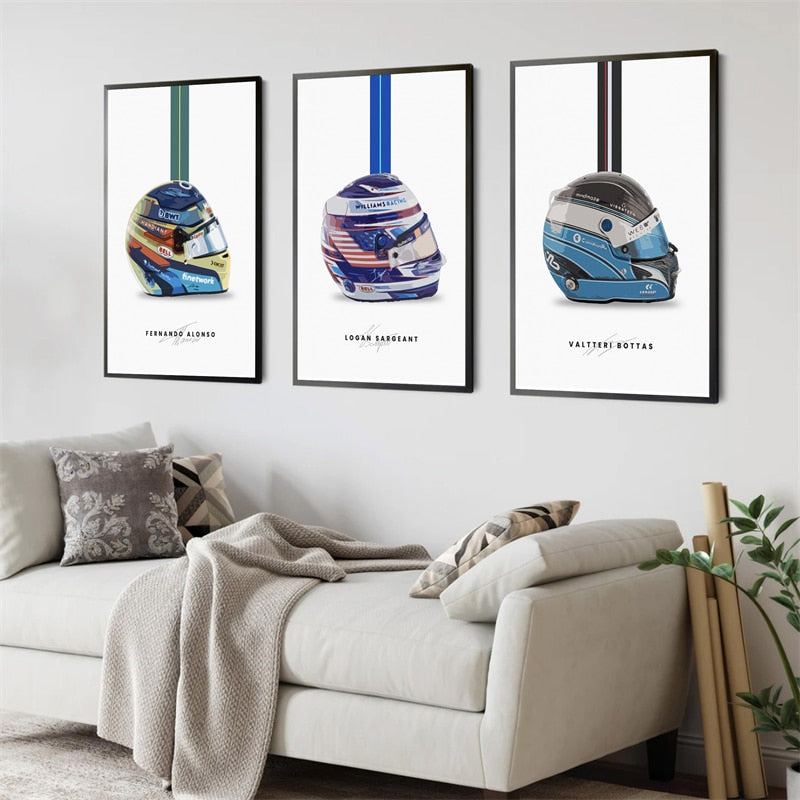 Fernando Alonso 100 F1 Podiums Decor Poster Canvas - Byztee