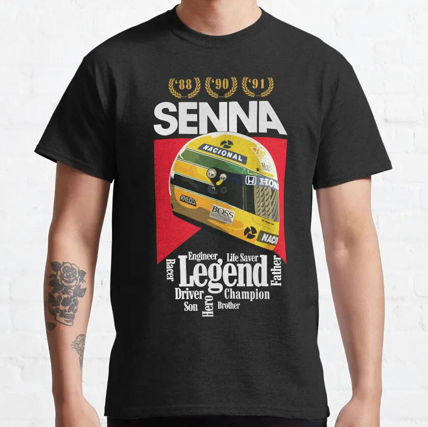 Ayrton Senna The Legend T-Shirt