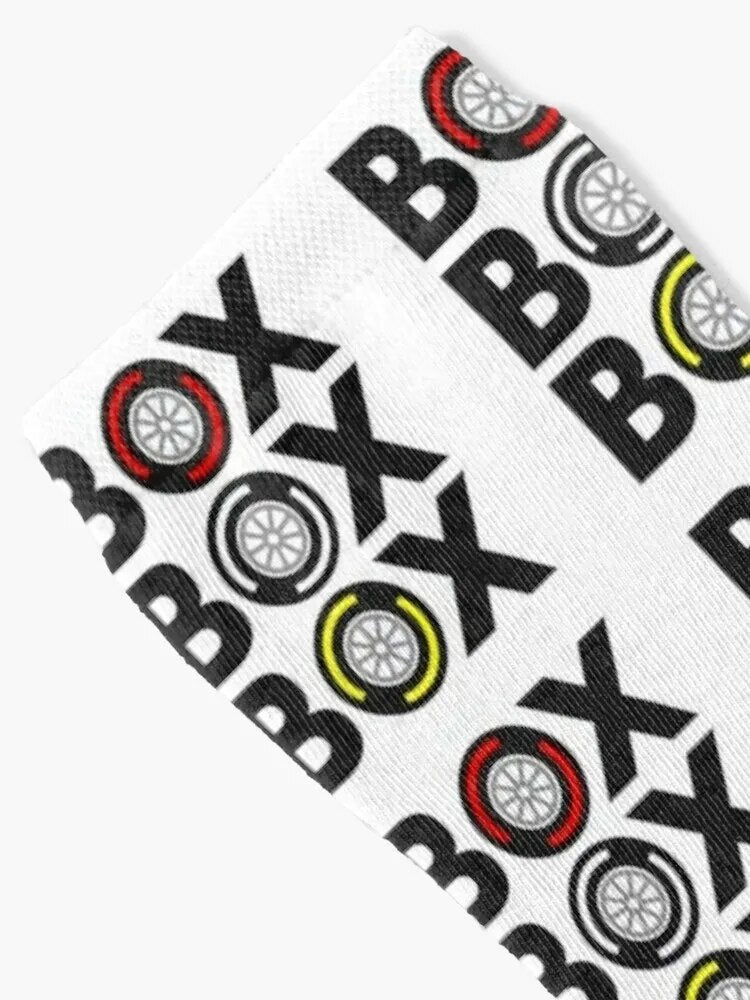 F1 Tire Compound Design Box Box Socks