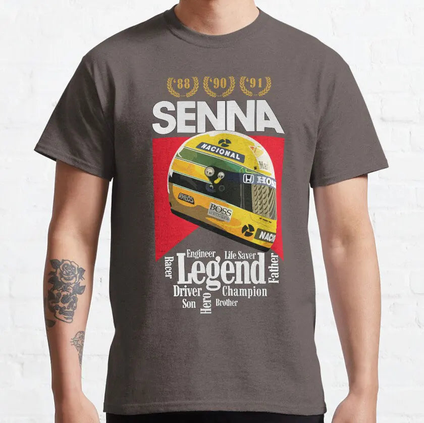 Ayrton Senna The Legend T-Shirt