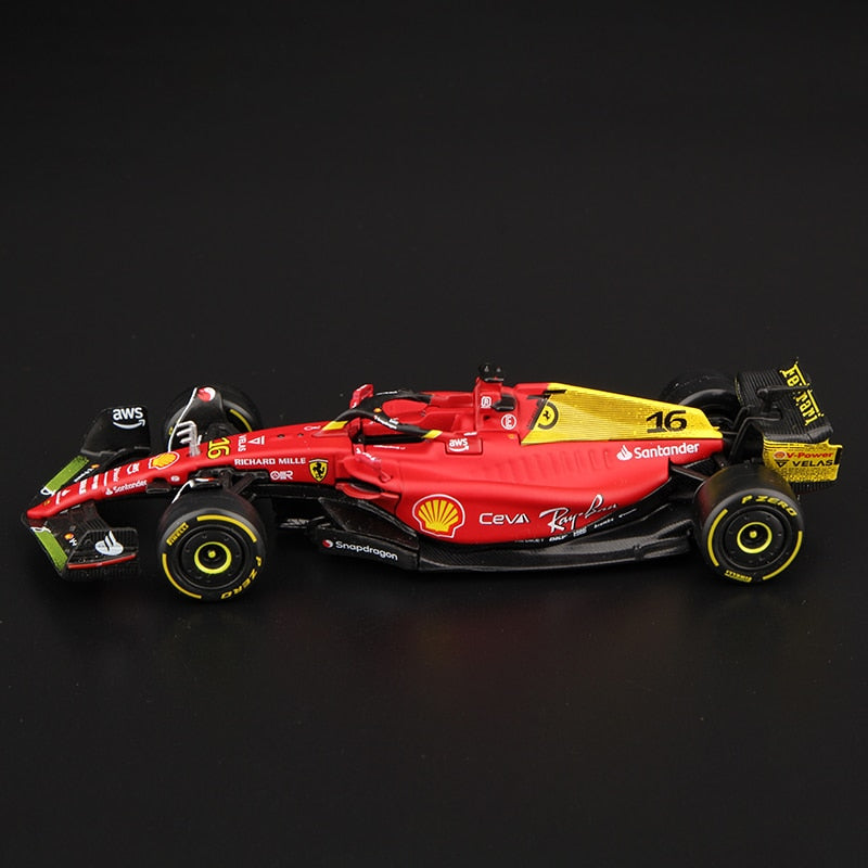Bburago 1:43 2019 Ferrari SF90 #16 C. Leclerc #5 S. Vettel – F1