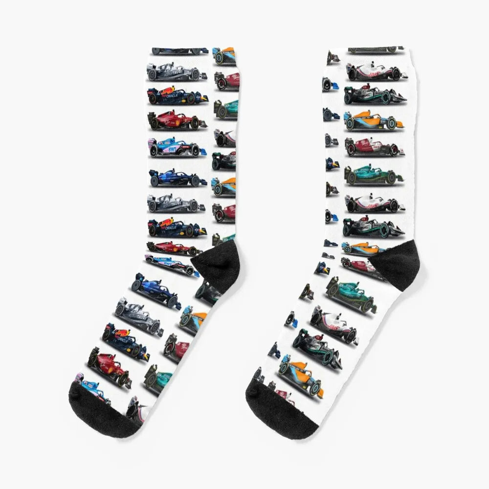 F1 Racing Socks All F1 Cars 2022 Socks – F1 Car Cave