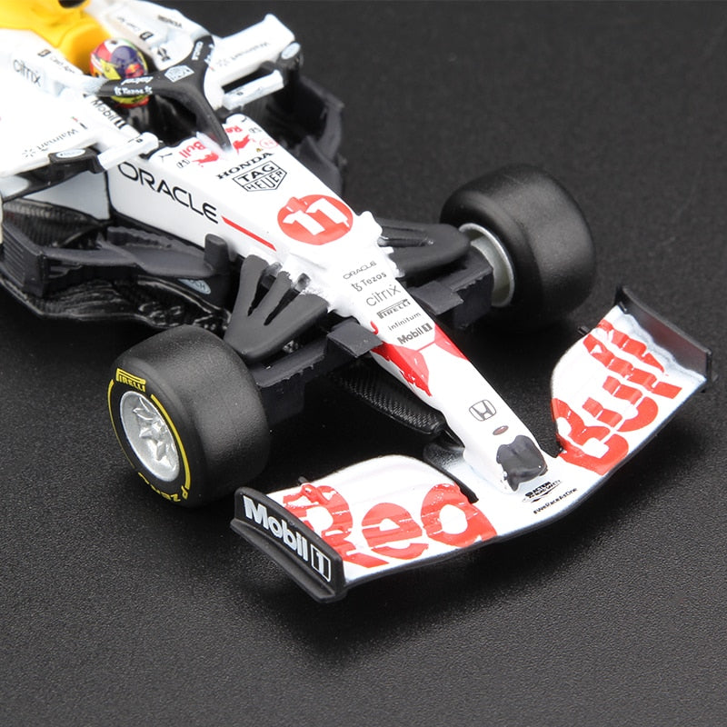 Premium Bburago 1:43 2021 F1 Red Bull Racing RB16B 33# Verstappen 11# Perez Special Paint