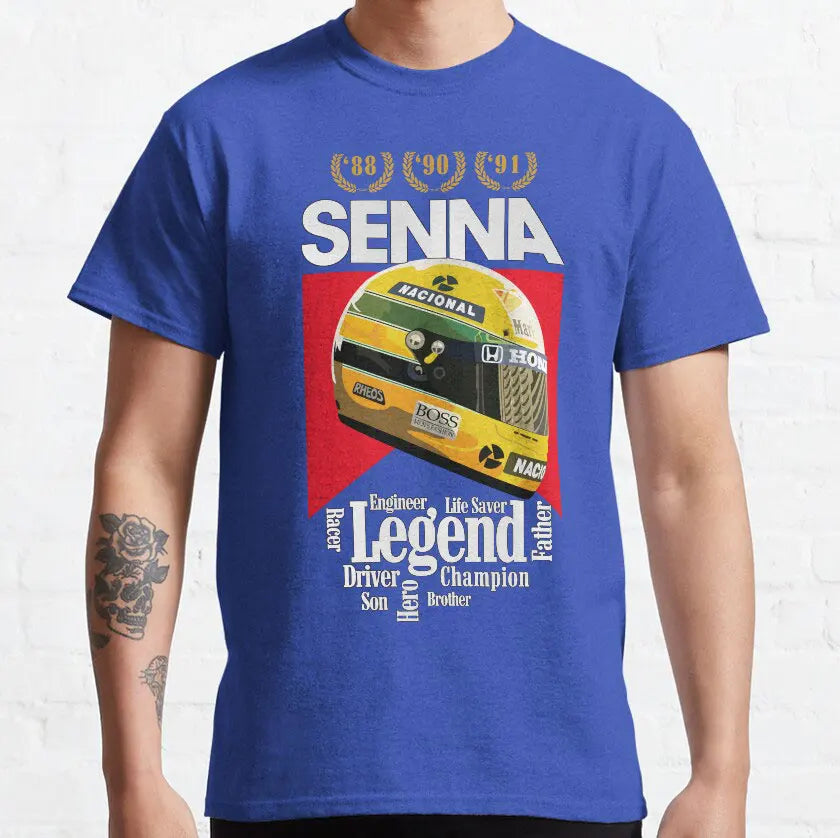 Ayrton Senna The Legend T-Shirt