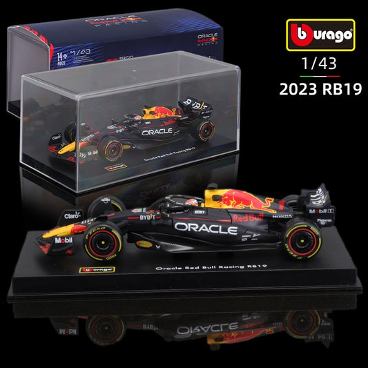 Premium Bburago 1:43 2023 Red Bull Racing Team RB19 #1 Verstappen #11Perez