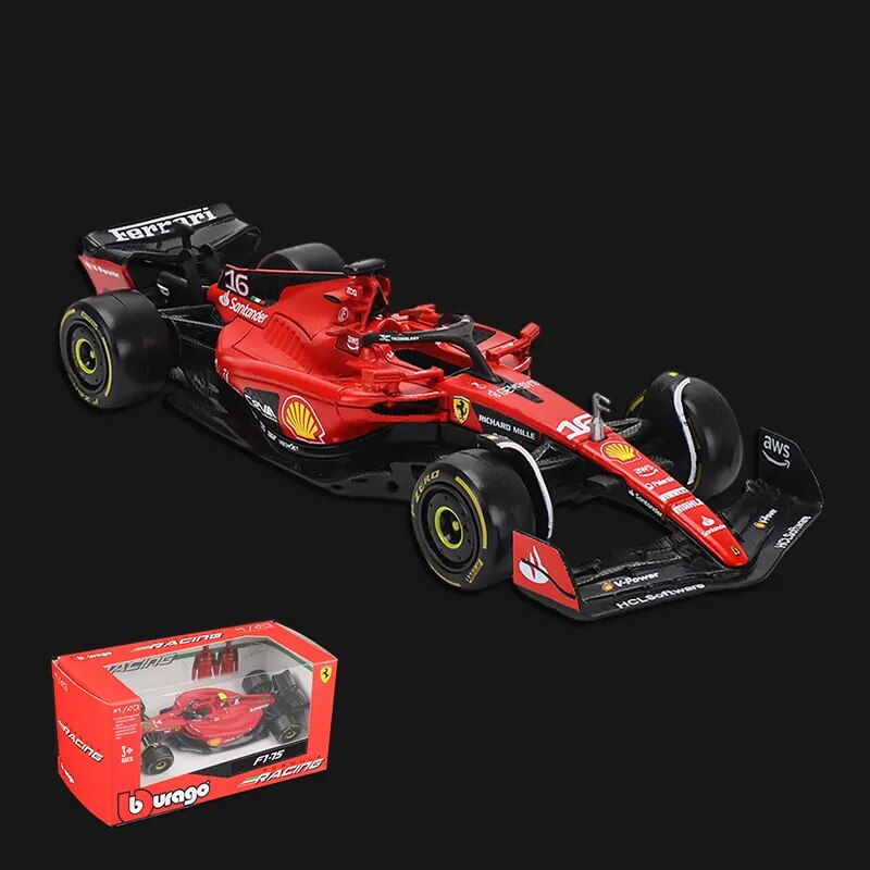 Bburago 1 43 2023 Scuderia Ferrari SF23 16 Leclerc 55 Sainz