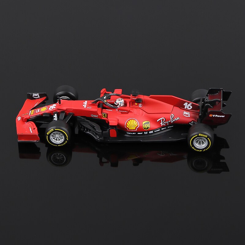 Premium Bburago 1:43 Ferrari F1 SF21 #16 C. Leclerc #55 C. Sainz